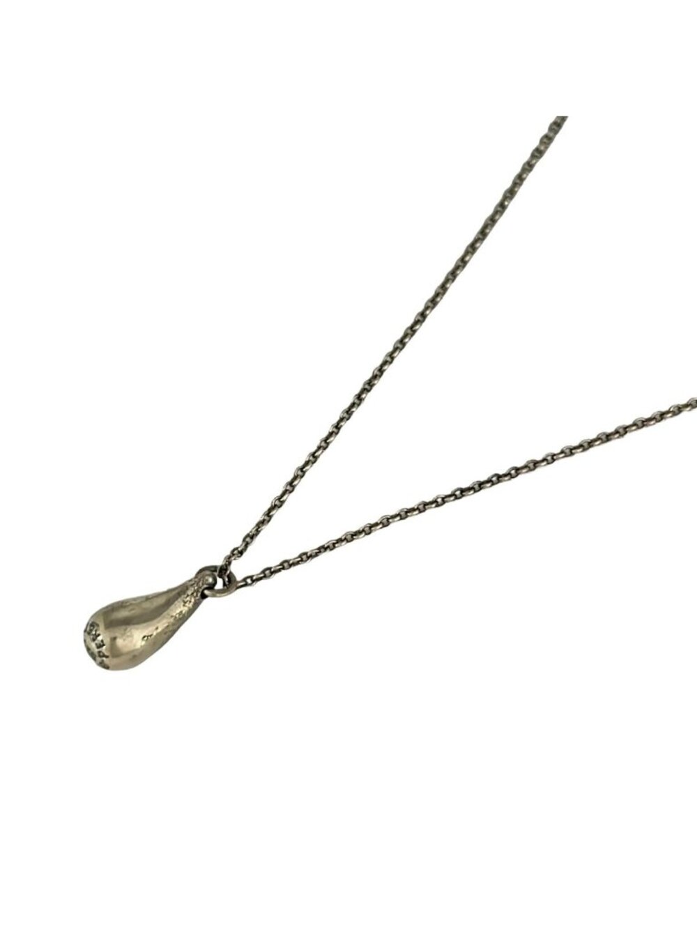 Tiffany & Co Necklace Teardrop Silver